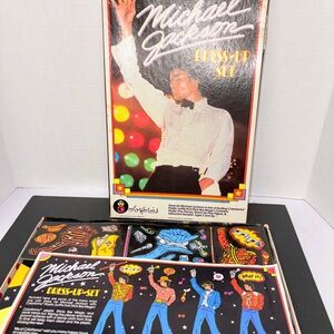 Michael Jackson Colorforms Dress-Up Set